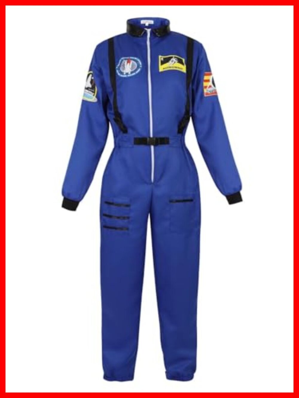 Astronaut Costume Adult Space Suit Jumpsuit Cosplay Halloween